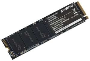 SSD диск DIGMA Mega S3 1ТБ M.2 PCI (DGSM3001TS33T) + 907 бонусов спасибо