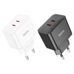 Сетевое зарядное устройство Hoco N29 Triumph PD35W (35 Вт, 2 x USB Type-C)