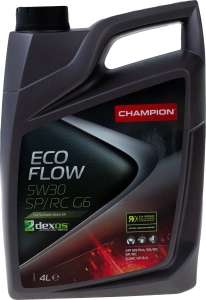 Моторное масло Champion ECO FLOW 5w-30 SP/RC G6 (API SP, GF-6, dexos1 Gen2)