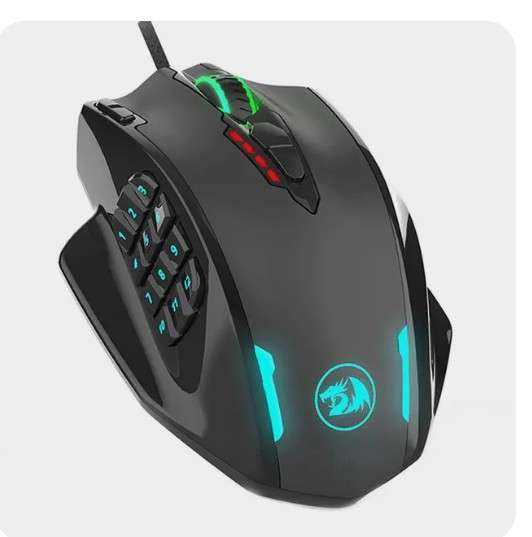 Игровая оптическая мышь REDRAGON M908, 12400 DPI