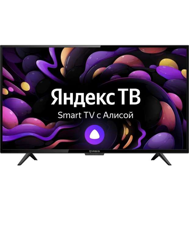 Телевизор Irbis 43F1YDX174BS2 43" smart tv