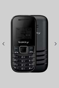 Мобильный телефон TOKKY FP 10, черный (по карте озон)