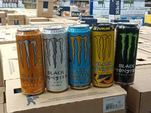 Энергетический напиток Black Monster в асс-те (98₽ от 3шт.)