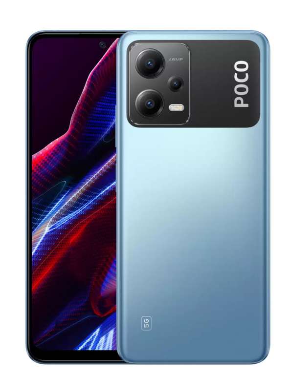 Смартфон POCO X5 5G 6/128GB Blue (+ возврат бонусами 20494 )