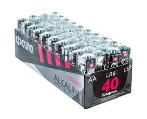 Батарейки ФАZА LR 6 Alkaline