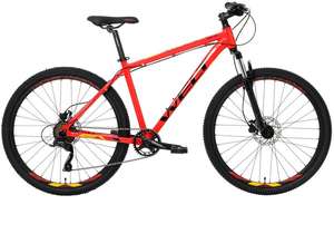Горный (MTB) велосипед Welt Ridge 1.0 HD 27 (2023) carrot red 18"