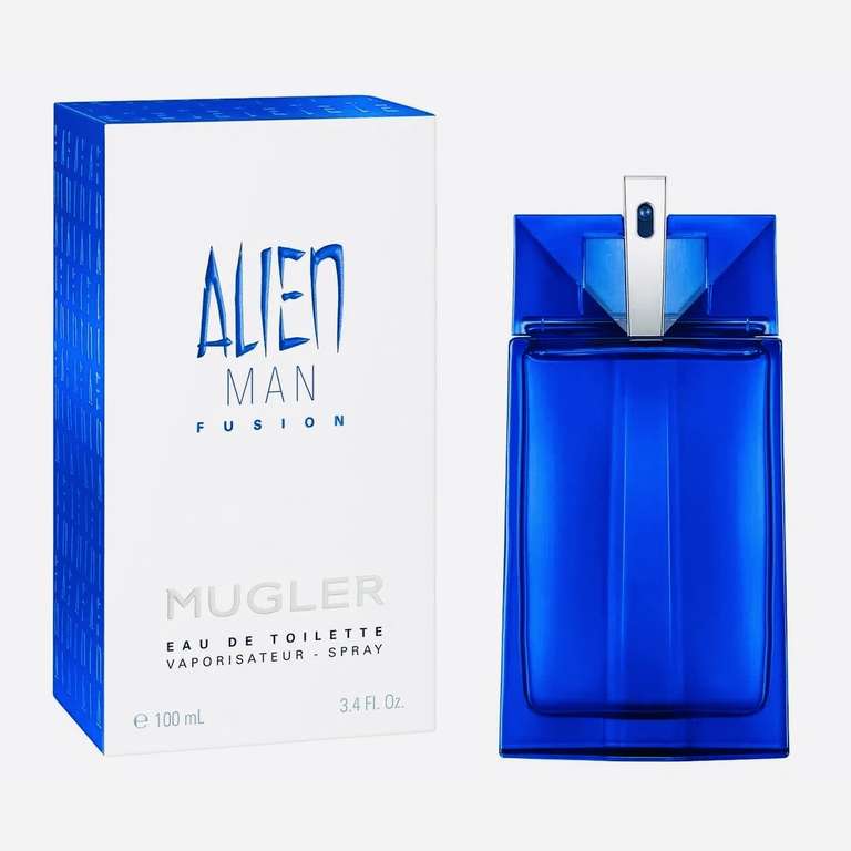 Туалетная вода Mugler Alien Man/Fusion 50ml и 100ml (с баллами 1577₽ и 2099₽)