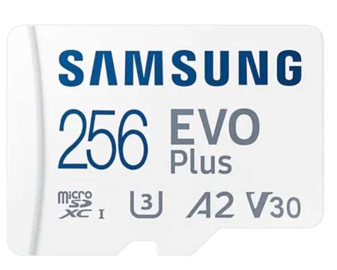 Карта памяти microSDXC Samsung EVO Plus 256GB