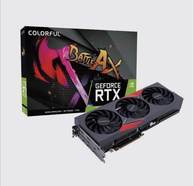 Видеокарта Colorful GeForce RTX 3050 8 ГБ GeForce RTX 3050 NB 8G EX-V (из-за рубежа)