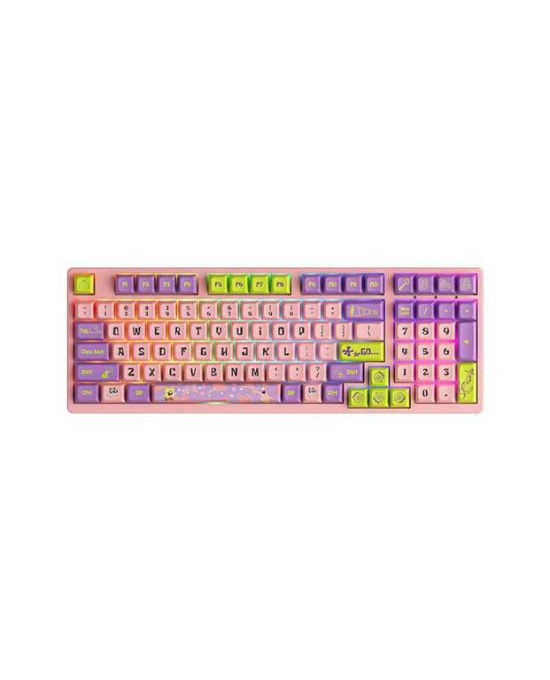 Игровая механическая клавиатура AKKO 3098S Patrick CS Sponge Bundle RGB JDA profile
