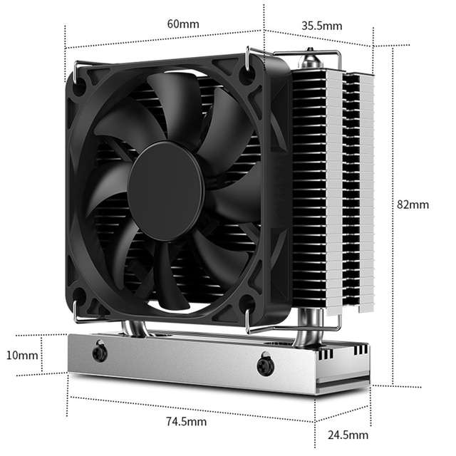 Радиатор для особо горячих SSD M.2 2280 (JUISHARK M.2-THREE)