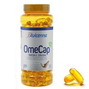 БАД AVICENNA OmeCap, 600 мг, 200 капсул