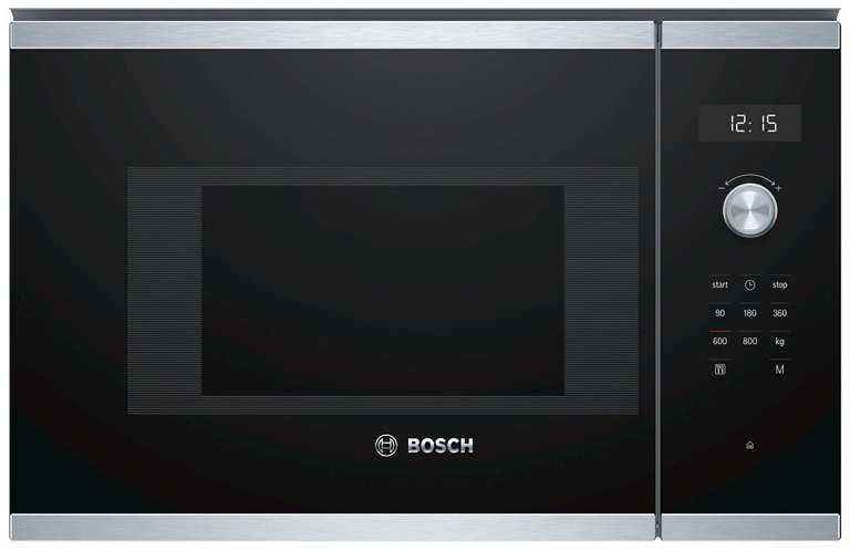 [Мск и др.] Микроволновая печь встраиваемая Bosch BFL524MB0, черный