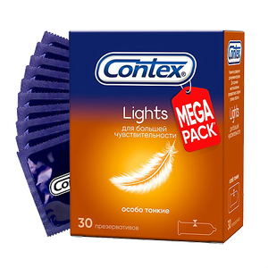 [МСК и МО] Презервативы Contex Lights особо тонкие, 30 шт.