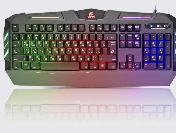 Игровая клавиатура defender werewolf gk 120dl ru rgb обзор