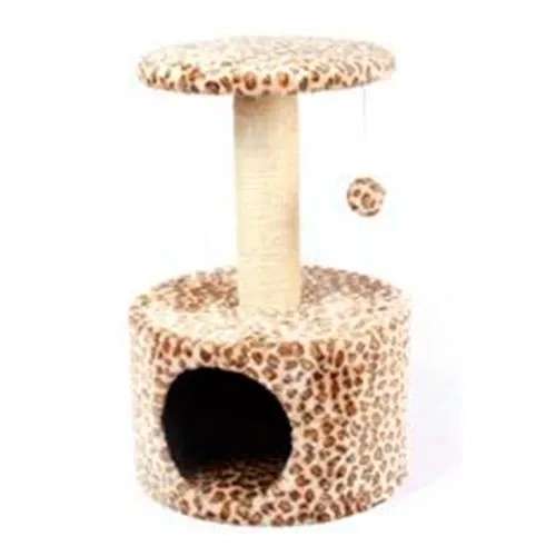 Дом-когтеточка для кошек FOXIE Жираф, 40х40х60 см (с Озон картой)