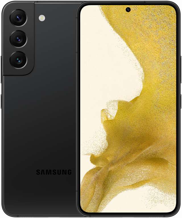 Смартфон Samsung Galaxy S22 8/128Gb Черный фантом (+ наушники Galaxy Buds Pro)
