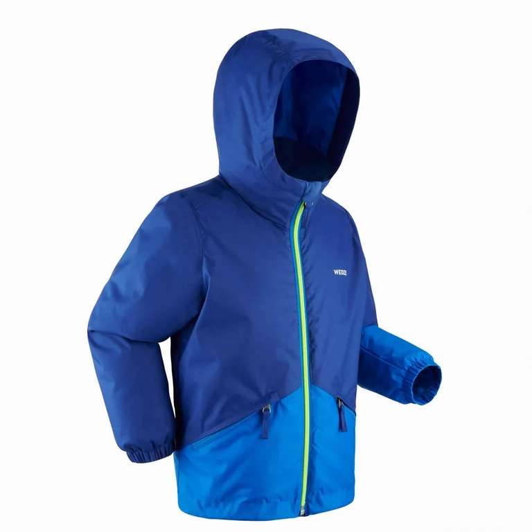 Куртка детская Decathlon warm and waterproof ski jacket - 100 blue, размер 98-104 RU
