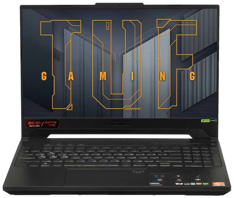 Игровой ноутбук ASUS TUF Gaming A15 (15.6", 2K, IPS, 165 Гц, Ryzen 9 7940HS, RAM 16 Гб, SSD 512 Гб, GeForce RTX 4070)