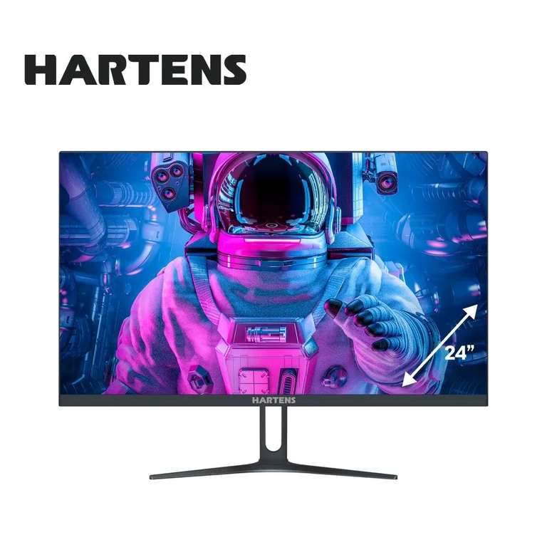 Монитор Hartens 24 HTM24C165 24" FullHD (возврат 30% баллами OZON)