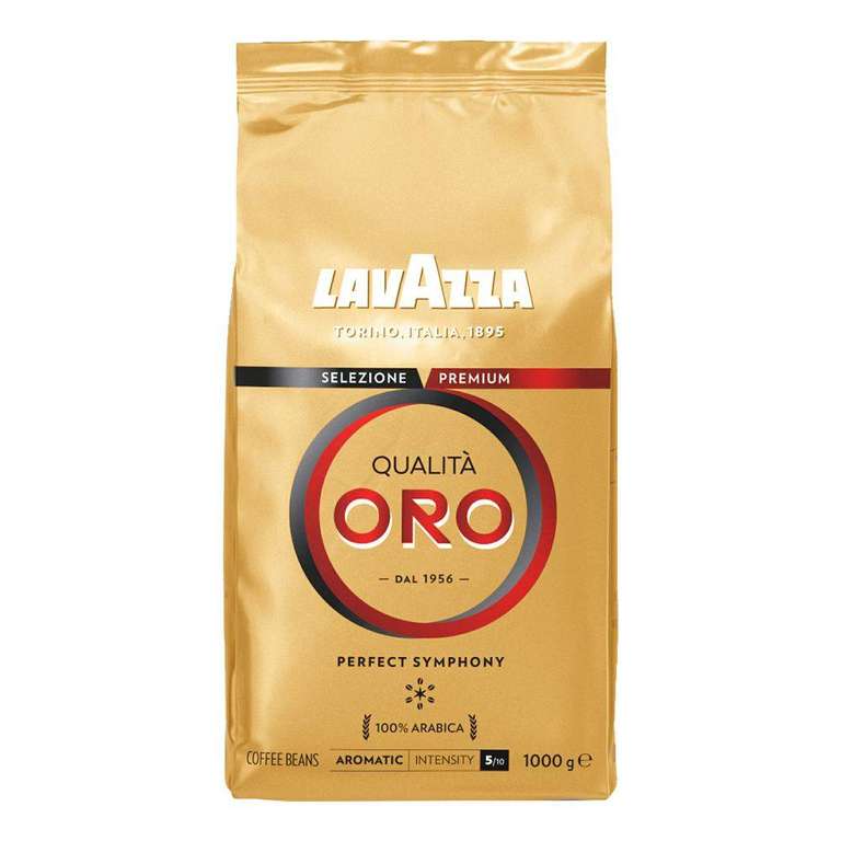 [Владимир] Кофе Lavazza ORO в зернах, 1 кг в Магнит Сбермаркет