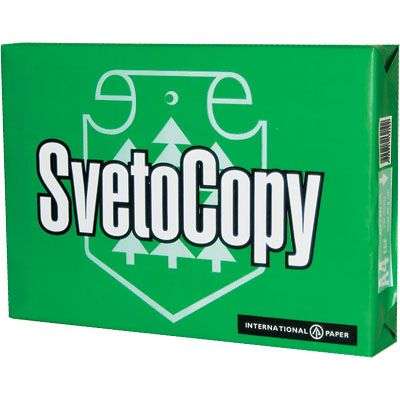Бумага для принтера SvetoCopy A4 80г/кв.м 500 л (возврат 114 бонусов при оплате Сбером)