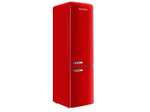 Холодильник MAUNFELD MFF186NFRR, двухкамерный, No Frost, сенсорное управление, Multi Air Flow, 252 л, 186 см, 45 дБ, красный (с картой OZON)