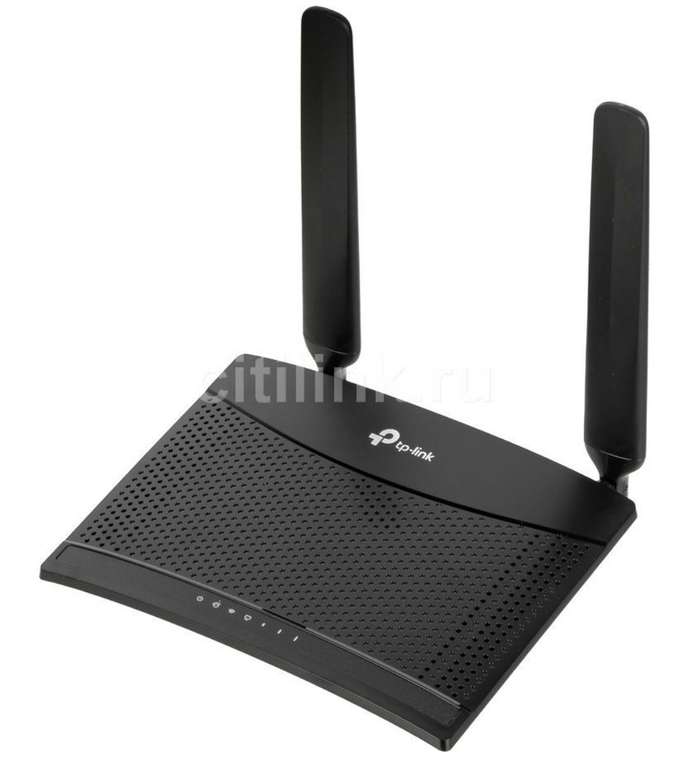 4 g Wi-Fi роутер TP-LINK TL-MR100, N300, черный