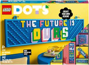 Конструктор LEGO DOTS 41952 "Большая доска для надписей" (возраст 8+, 943 элемента, 4 пластины 16x16)