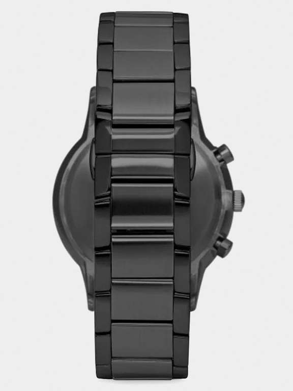 Наручные часы EMPORIO ARMANI мужские Renato AR2453 кварцевые, хронограф, секундомер, водонепроницаемые, черный