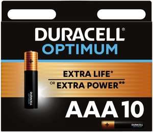 [СПб] Батарейки Duracell Optimum AAA - 10 штук