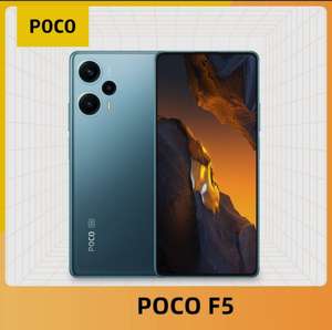 Смартфон POCO F5 5G 12/256 ГБ, синий (по озон карте с купоном) (из-за рубежа)