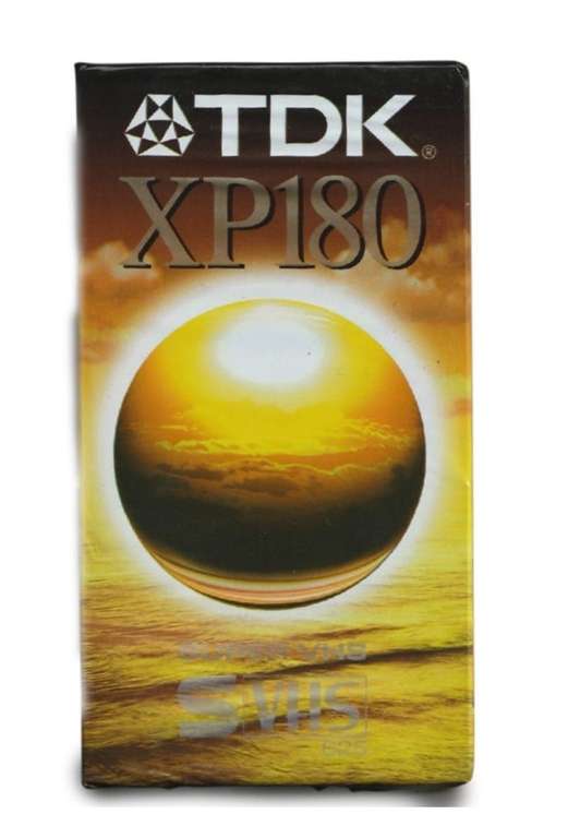 Видеокассета TDK XP 180 super VHS
