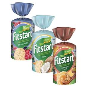 Хлебцы FITSTART mix, 3 шт по 100 г (цена с Ozon картой)