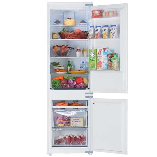 Встраиваемый холодильник DEXP BIB420AMA (total No Frost)