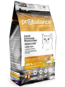 Корм для кошек ProBalance Adult Immuno Protection 1,8 кг курица индейка