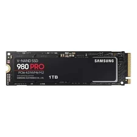 1 ТБ Внутренний SSD диск Samsung 980 PRO NVMe PCIe 4.0. MZ-V8P1T0BW 1 Тб (из-за рубежа)