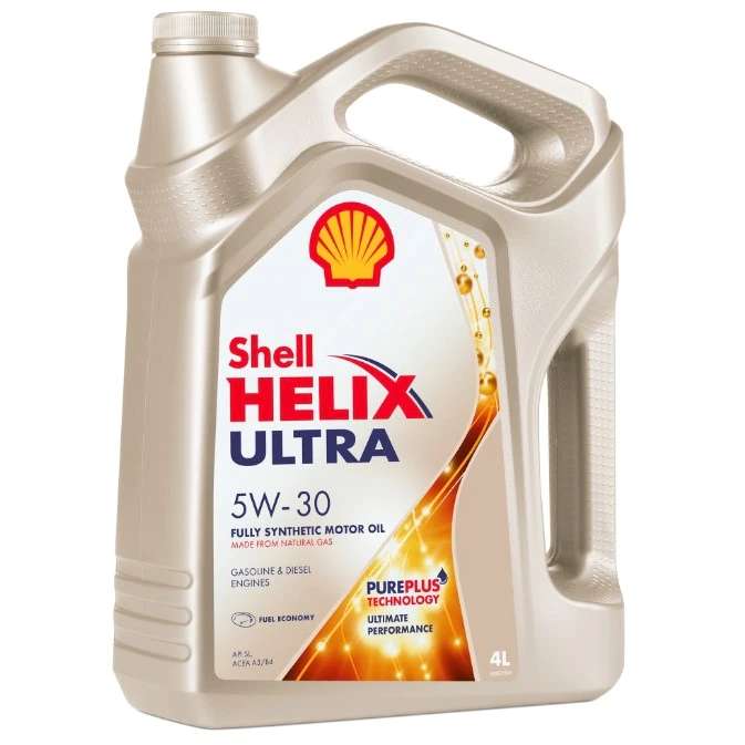Моторное масло SHELL Helix Ultra 5W-30 4л. синтетическое на Tmall