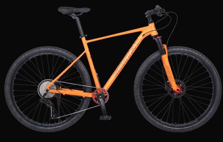 Горный велосипед GORTAT, 21 дюйм, рама, алюминиевый сплав, 10-скоростной