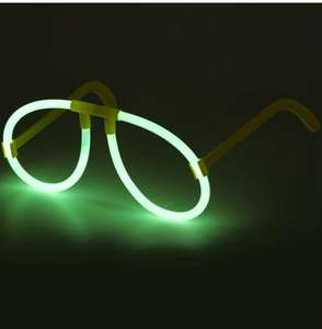 Светящиеся неоновые очки ЮНЛАНДИЯ зелёные
