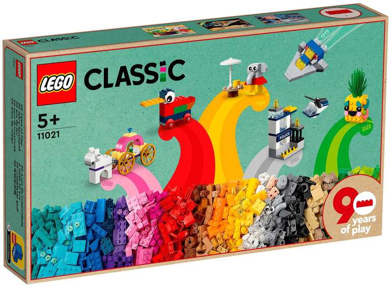 Конструктор LEGO Classic 11021 90 лет игры