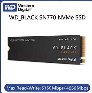 SSD WD Western Digital black sn770 1 tb