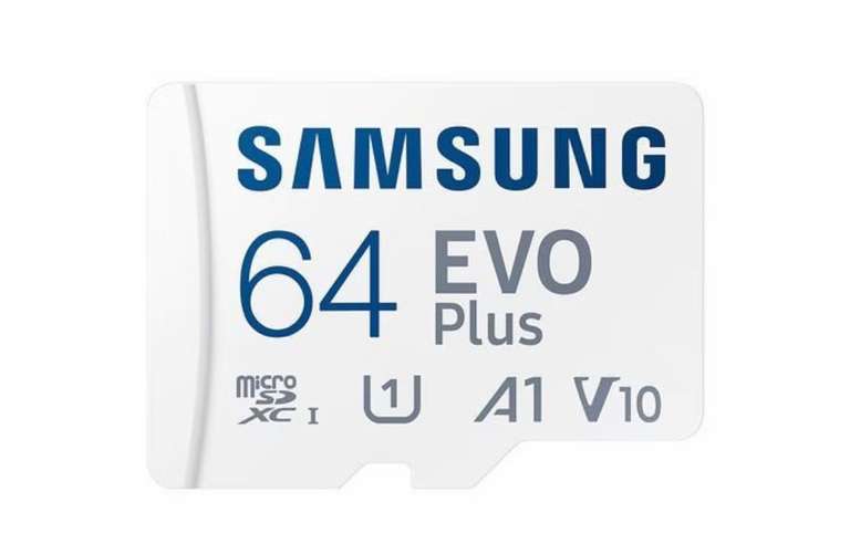 Карта памяти Samsung Evo Plus microSDXC 64GB