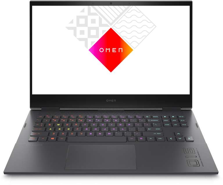 16.1" Ноутбук HP Omen 16-c0055ur 1920x1080, AMD Ryzen 9 5900HX 3.3 ГГц, RAM 16 ГБ, DDR4, SSD 1 ТБ, AMD Radeon Rx 6600M, без ОС