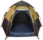 Палатка Campinger BC-143, кемпинговая, 4 места, темно-зеленая