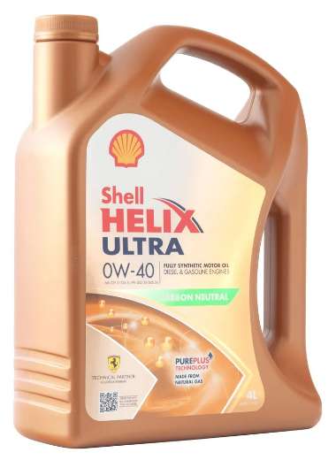 Моторное масло Shell Helix Ultra 0W-40, 4 л.