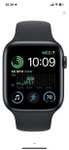 Смарт-часы Apple Watch SE (2022) GPS 44мм Aluminum Case with Sport Band Midnight S/M