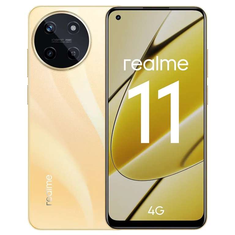 Смартфон Realme 11, 8/256Gb, золотой (RMX3636)