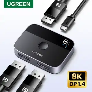 Разветвитель двунаправленный UGREEN CM665, 8K, DP 1.4