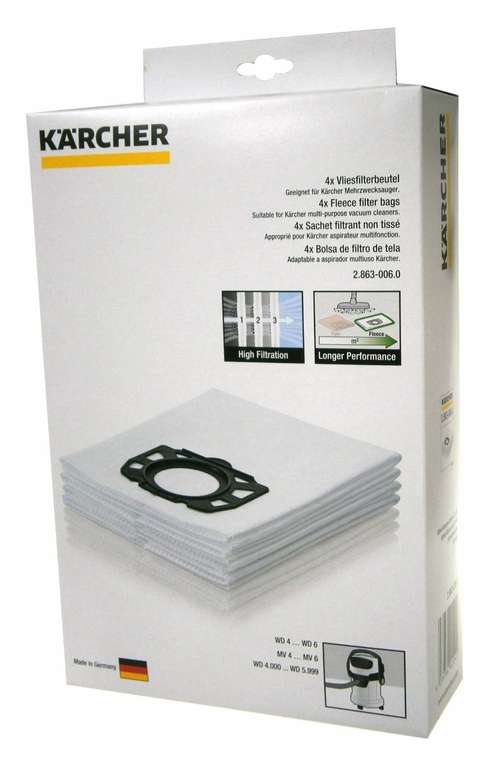 Мешки для пылесоса Karcher WD4-6(2.863-006.0)